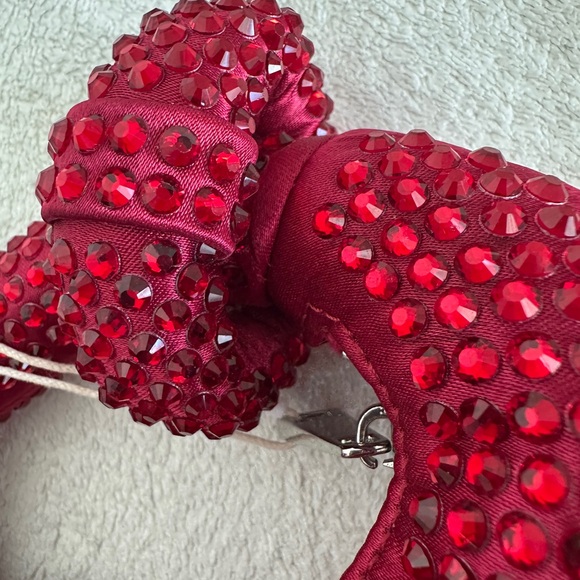 JW PEI Abacus crystal mini bag Red NWT - Picture 13 of 17